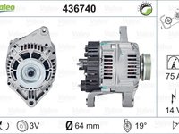 Alternator RENAULT MEGANE I Cabriolet EA0 1 VALEO 436740