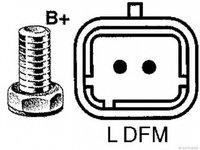 Alternator RENAULT MEGANE II limuzina LM0 1 HERTH BUSS 32542653