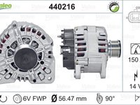 Alternator RENAULT MEGANE III cupe DZ0 1 VALEO 440216