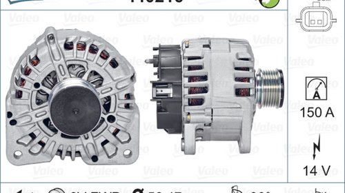 Alternator RENAULT MEGANE III cupe DZ0 1 VALE