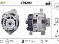 Alternator RENAULT MEGANE Scenic JA0 1 VALEO 439290