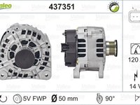 Alternator RENAULT TRAFIC II platou sasiu EL VALEO 437351