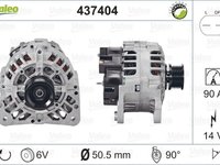 Alternator SEAT CORDOBA 6L2 VALEO 437404