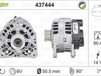 Alternator SEAT CORDOBA 6L2 VALEO 437444