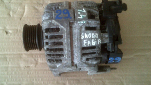 Alternator Skoda Fabia 1, 1.4 benzina, 037903025M, 0124325013