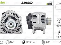 Alternator SKODA FABIA 6Y2 VALEO 439442