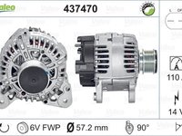 Alternator SKODA OCTAVIA 1Z3 VALEO 437470