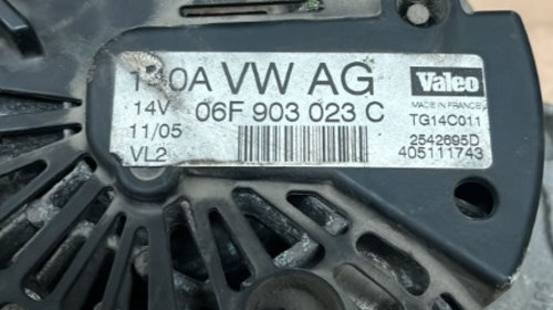 Alternator Skoda Octavia 2 1.9 TDI 77kw BKC 2005 06F903023C 140A