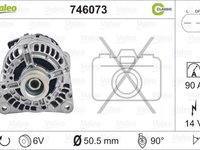 Alternator SKODA OCTAVIA Combi 1U5 VALEO 746073