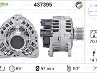 Alternator SKODA OCTAVIA Combi 1Z5 VALEO 437395