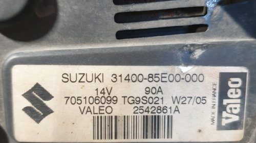 Alternator Suzuki Ignis 1.3 CDTI cod 31400-85