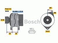 Alternator TOYOTA YARIS SCP1 NLP1 NCP1 BOSCH 0986049211