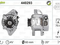 Alternator TOYOTA YARIS SCP1 NLP1 NCP1 VALEO 440293 PieseDeTop