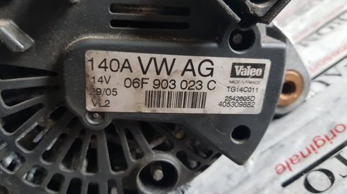 Alternator Valeo original 140A Skoda Octavia 2 1.6i 102cp 06f903023c