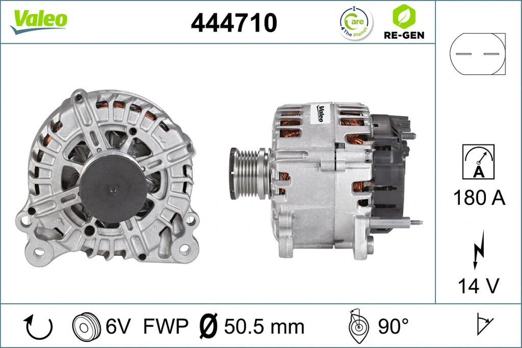 Alternator Valeo VW PASSAT B6 Variant (3