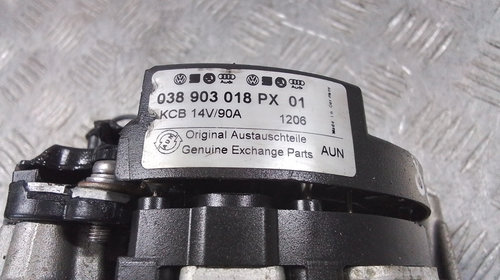 Alternator Volkswagen Golf 4 1.4 Benzina 2004, 90 AMPERI / 038903018PX