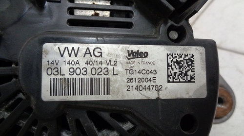 ALTERNATOR VOLKSWAGEN GOLF VII DIESEL AN 2012-2018