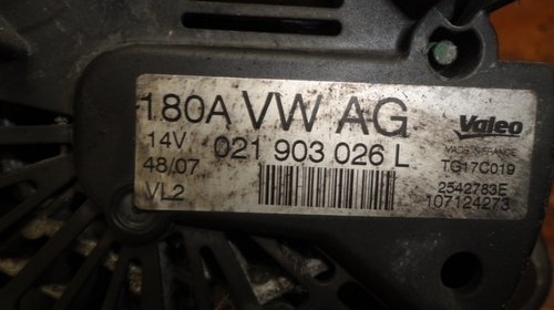 Alternator Volkswagen Passat B6 2.0 TDI Diesel 2008