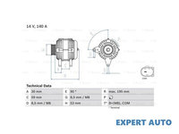 Alternator Volkswagen VW GOLF VII (5G1, BE1) 2012-2016 #2 04C903023L