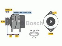 Alternator VOLVO 8700 BOSCH 0986049360