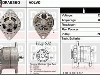 Alternator VOLVO 8700 DELCO REMY DRA9260