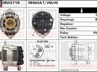 Alternator VOLVO V40 combi VW DELCOREMY DRA3718