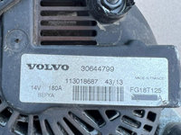 Alternator Volvo V40 din 2014,Cod 30644799