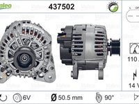 Alternator VW BORA 1J2 VALEO 437502