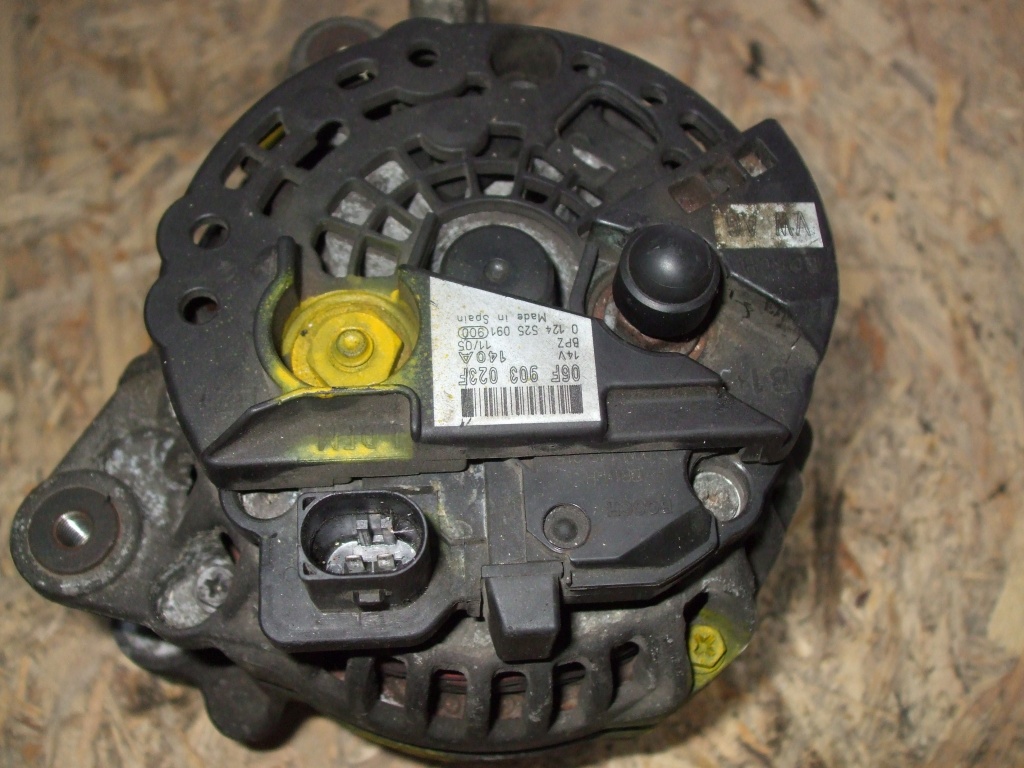 Alternator VW Cod 06F903023F, cod motor 