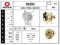 ALTERNATOR VW GOLF 3 , AUDI A3 , SEAT IBIZA , CORDOBA , SKODA FELICIA