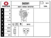 ALTERNATOR VW GOLF 3 , VOLVO V70