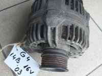Alternator VW Golf 4 1.4 B 16 valve, an fabricatie 2003, cod. 028 903 028 D