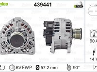 Alternator VW GOLF IV Variant 1J5 VALEO 439441