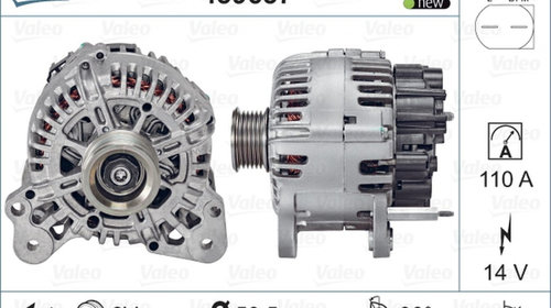 Alternator VW GOLF V 1K1 VALEO 439637 PieseDe