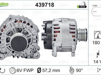 Alternator VW GOLF VI 5K1 VALEO 439718 PieseDeTop