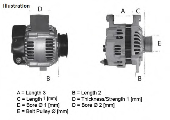 Alternator # Vw Multivan 2003 2004 2005 