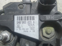 Alternator Vw Polo 9N An Fab 2004 Cod piesa : 045 903 023 A