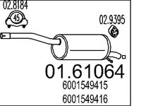 Amortizor 01 61064 MTS pentru Dacia Logan Renault Logan Renault Tondar