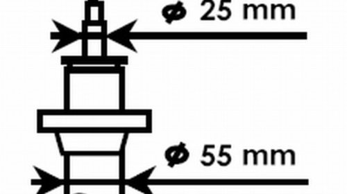 AMORTIZOR FATA Stanga/DR - KYB - 335808