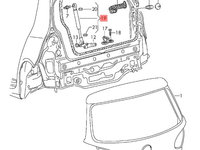 Amortizor haion Volkswagen Golf 6 (5K) Hatchback 2010 1.4 16V OEM 5K6827550B