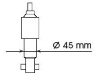 Amortizor NISSAN STAGEA (M35) - OEM - KYB: KYB344200|344200 - Cod intern: W02322657 - LIVRARE DIN STOC in 24 ore!!!