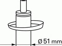 Amortizor PEUGEOT 207 CC (WD_) (2007 - 2016) SACHS 313 679