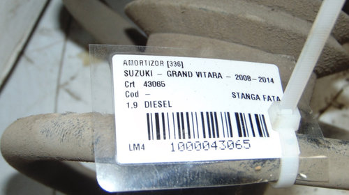 Amortizor stanga Suzuki Grand Vitara din 2009, motor 1.9 Diesel