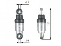 Amortizor vibratii, curea transmisie cu caneluri GATES T39215