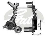 Amortizor vibratii, curea transmisie cu caneluri AUDI A4 Cabriolet (8H7, B6, 8HE, B7) (2002 - 2009) GATES T38406 piesa NOUA