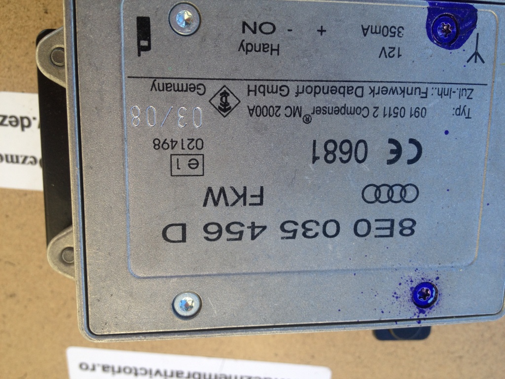Amplificator antena Audi A2 A3 A4 A6 A8 