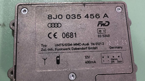 Amplificator antena Audi A4 A3 din 2009 cod 8