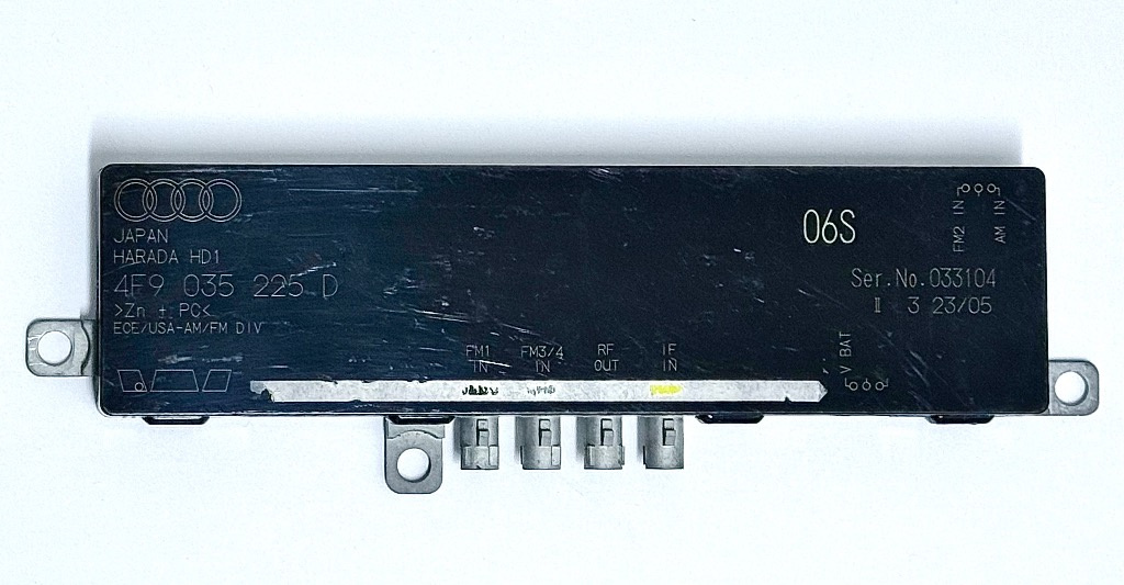 Amplificator antena Audi A6 C6, cod: 4F9035225D, 4