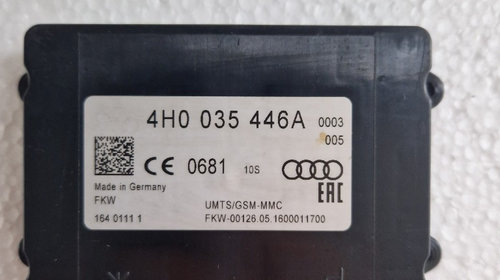 Amplificator antena Audi S3 2015 73000km cod 