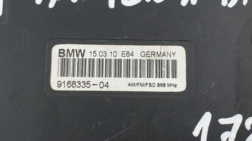 Amplificator antena BMW X1 E84 N47D20C 2010-2015 9168335 DezP: 12988